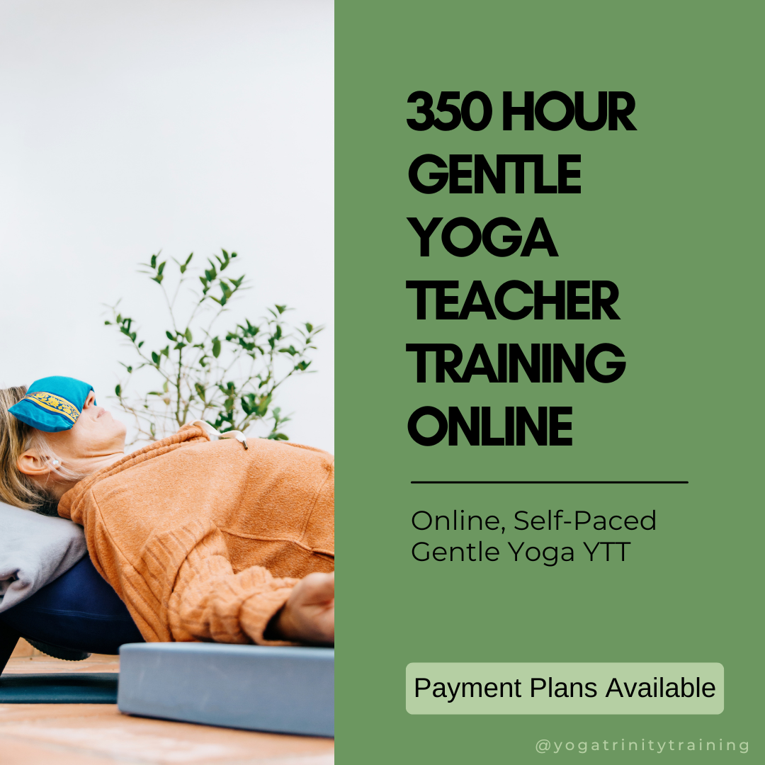 350 hour Gentle Yoga Teacher Training Online