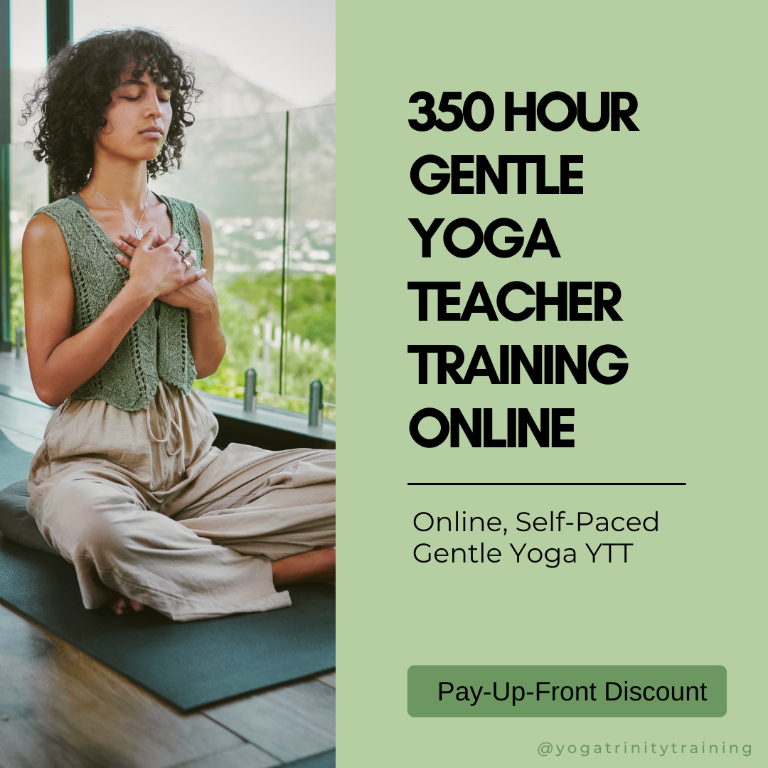 350 Hour Gentle Yoga Teacher Training Online Discount