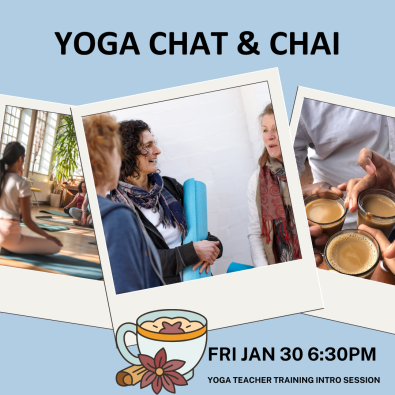 yoga chat and chai Gawler introductory yoga teacher training session Adelaide