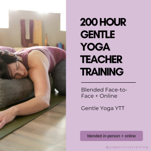 200 hour yoga teacher training gentle yoga teacher training
