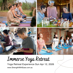 immerse yoga retreat gawler adelaide